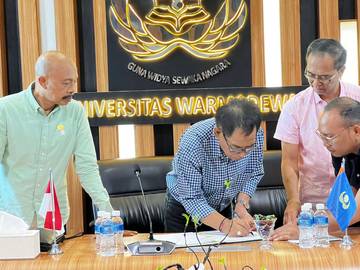 Kembangkan Teknologi Beras Jepang Unwar  MoU Dengan  CYCU 