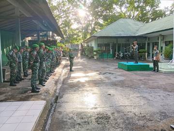 Kasdim Kodim Tabanan Ingatkan Profesionalisme dan Loyalitas Prajurit 
