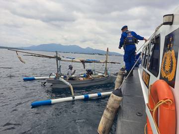 Satpolairud Jembrana Gencarkan Patroli Selat Bali