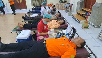 HUT ke-54, Kantor SAR Gelar Donor Darah