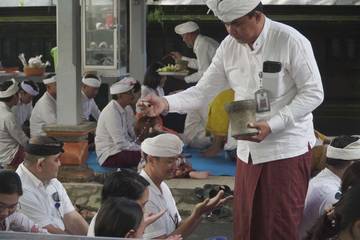 ASN Kanwil Kemenkum Bali Teguhkan Nilai Dharma Pelayanan