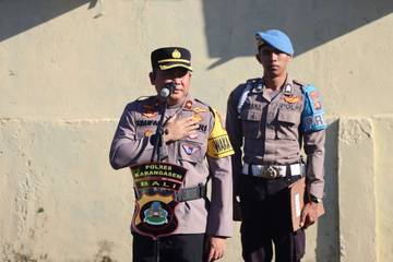 Hadapi BPK, Wakapolres Karangasem Tekankan Kesiapan Administrasi