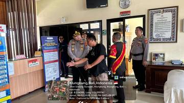 Kapolres Klungkung Cek Pelayanan Publik 