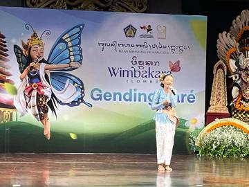 Wimbakara Gending Rare Meriahkan Bulan Bahasa Bali VIII