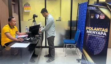 Polantas Menyapa Polres Badung Implementasi Polri Presisi