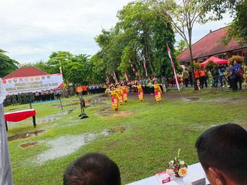 TMMD Resmi Dibuka, Kodim 1616/Gianyar Dukung Pembangunan Desa 