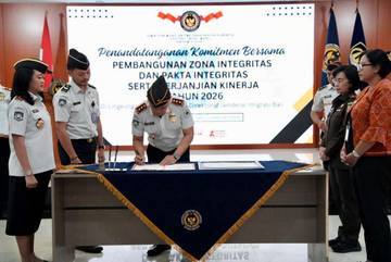 Kanwil Imigrasi Bali Komitmen Wujudkan WBK/WBBM 