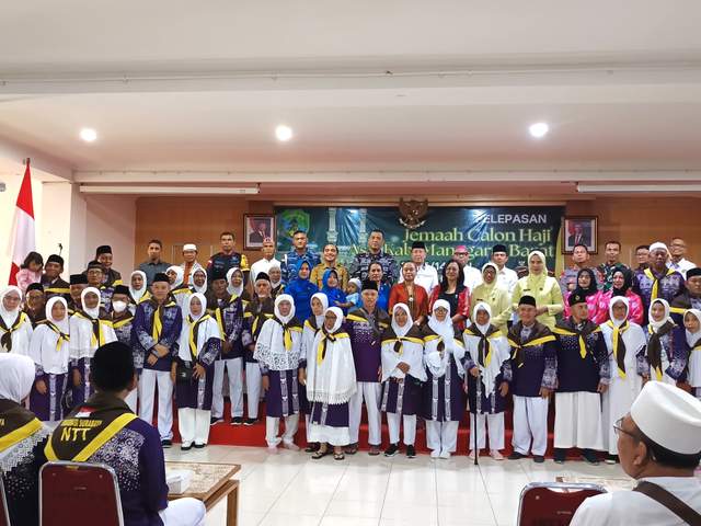 Pemkab Mabar Gelar Acara Pelepasan 78 Jemaah Haji
