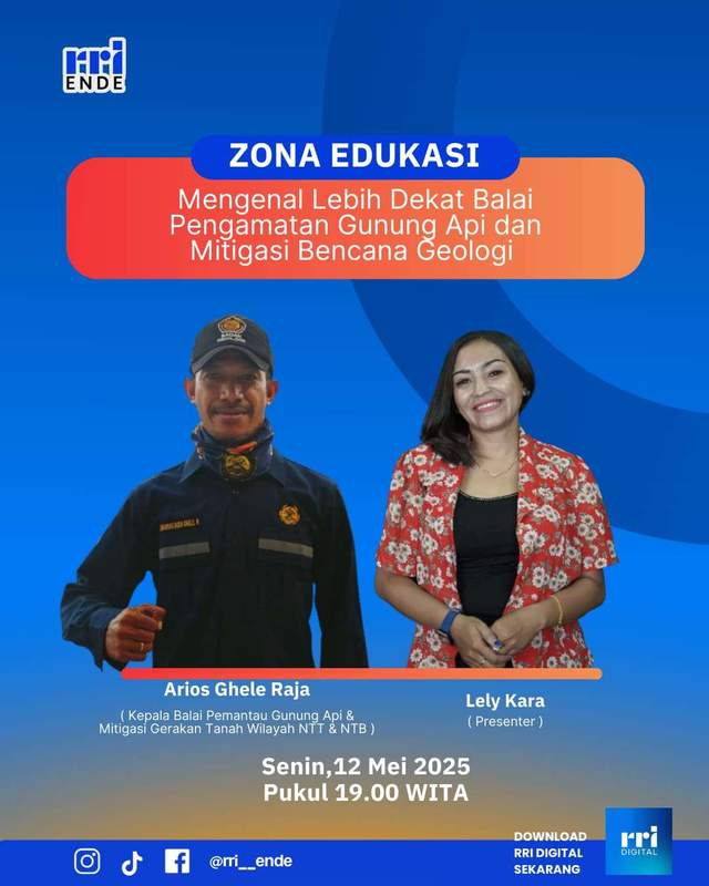 Api Atif Miliki 25 Gunung Api Aktif, NTT Berpotensi Bencana Geologi - RRI.co.id