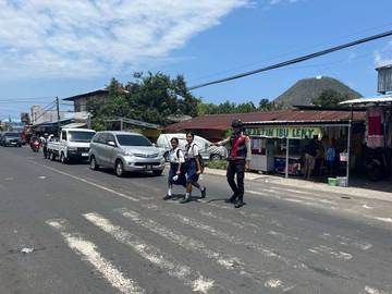Sat Samapta Polres Ende Lakukan Patroli Dialogis Dalam Kota