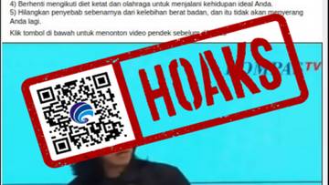 Klaim "Ritual Air" Pembakar Lemak adalah Hoaks