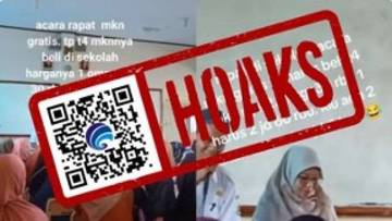 Klaim Wadah Makan Siang Gratis Adalah Hoaks