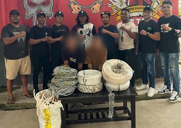 Polisi Amankan Dua Pencuri Kabel Tembaga di Labuan Bajo