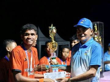 PORSI SMP Nagekeo 2025 Resmi Ditutup Wabup Gonzalo