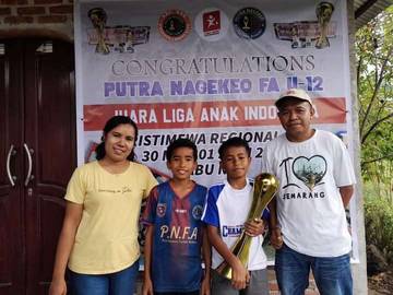 Putra Nagekeo Juara Liga Anak U-12 Regional NTT