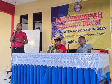 Vinsen Sangu Pimpin PBVSI Ende Periode 2025-2029