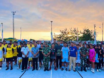 Turnamen Basket 3x3 Dandim Ende Cup Resmi Dibuka