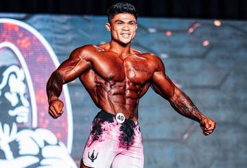 Isai Kesek Tembus 15 Besar di Mr. Olympia