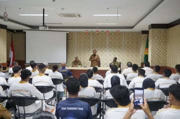Gubernur NTT Lepas Kontingen PON Cabang Olahraga Beladiri