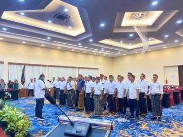 Yono Jehanu Pimpin Askab PSSI Manggarai Barat 2025–2029