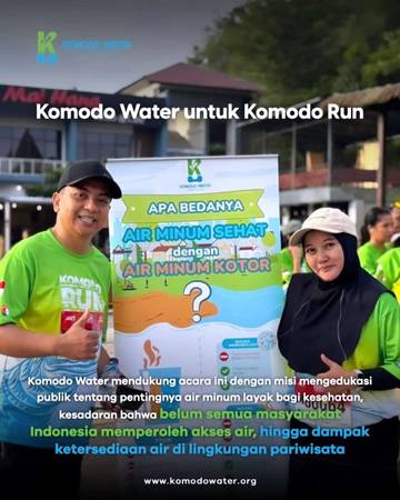 Komodo Water Tekankan Urgensi Ketahanan Air bagi Pariwisata