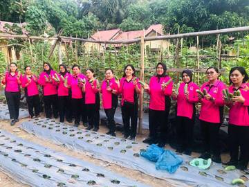 Bhayangkari Ndona Dukung Program Pangan Asta Cita