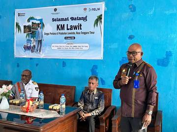 KM Lawit Diharapkan Dorong Ekonomi Dan Pariwisata Lembata