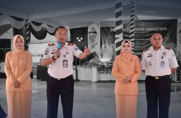 Pamitan Haru Karutan Lama Bersama Warga Binaan Bajawa