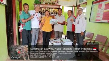 Rawe Sa-Uluwena Terima Bantuan Buku Gratis