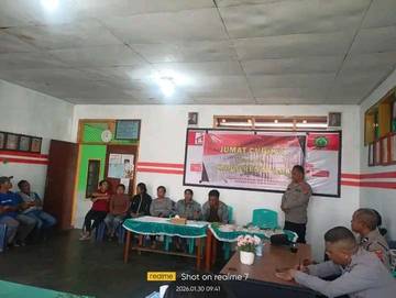 Polres Ngada Gelar Jumat Curhat, Warga Sampaikan Keluhan