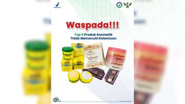 BPOM Ende Temukan 80 Link Kosmetik Ilegal