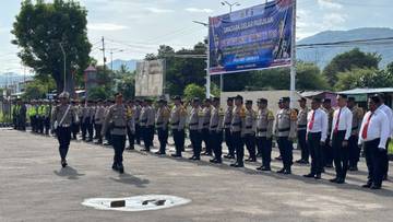 Polres Lembata Gelar Pasukan Operasi Keselamatan Turangga