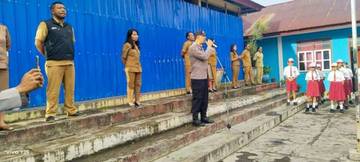 Polres Manggarai Sosialisasi Pencegahan Bullying di SDK Ruteng 