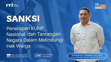 Minim Sosialisasi, KUHP Nasional Berisiko Salah Tafsir