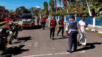 Samapta Polres Flotim Gelar Patroli Perintis Presisi