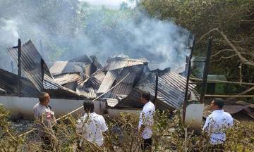 Kebakaran Rumah Heopuat-Sikka, Kerugian Capai Rp60 Juta
