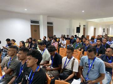 Komsos KAE Gelar Pelatihan Jurnalistik, Videografi, Konten Media