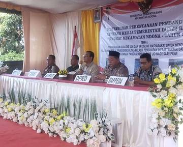 Bupati Ende Tekankan Prioritas Usulan Desa
