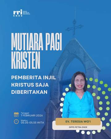 Mutiara Pagi Kristen Ajak Pusatkan Pelayanan pada Kristus