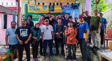 HPN 2026, PWMB Salurkan Sembako ke Nelayan