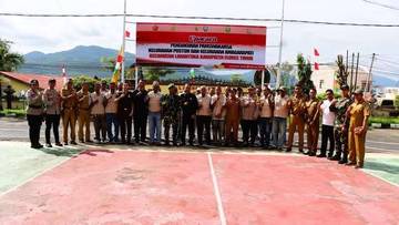 Polres Flores Timur Kukuhkan PAM Swakarsa Larantuka Resmi