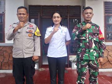 Bhabinkamtibmas Polsek Alok Perkuat Sinergi Pelayanan Publik Humanis