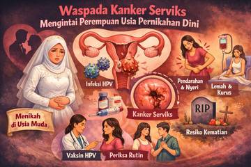 Nikah Dini, Bahaya Bagi Kesehatan Reproduksi dan Mental Perempuan