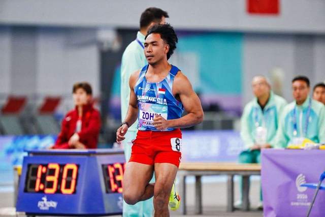Indonesian Athletes Record Personal Bests at Asian Indoor Championships ...
