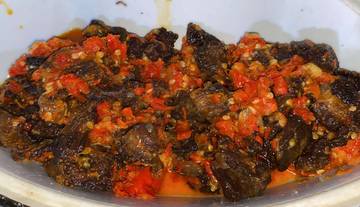 Minangkabau's Dendeng Balado for Iftar and Sahoor Menu
