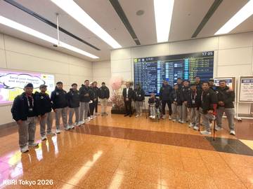 Indonesian Amputee Football Team Arrives in Tokyo