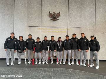 Indonesian National Amputee Football Team competes in the ICC Cup 2026 Tokyo