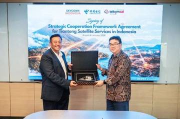 Satellite Partnership Signed to Expand Connectivity Across Indonesia