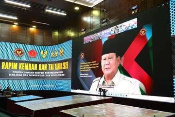 Leadership Meeting, Minister Sjafrie: Indonesia Optimistic to Face-Challenges 