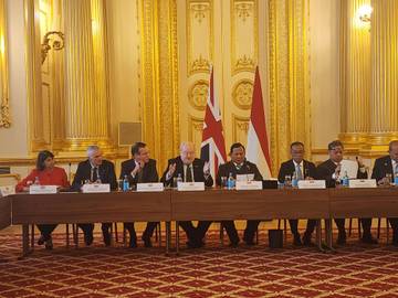  UK Prime Minister Meets President Prabowo Subianto